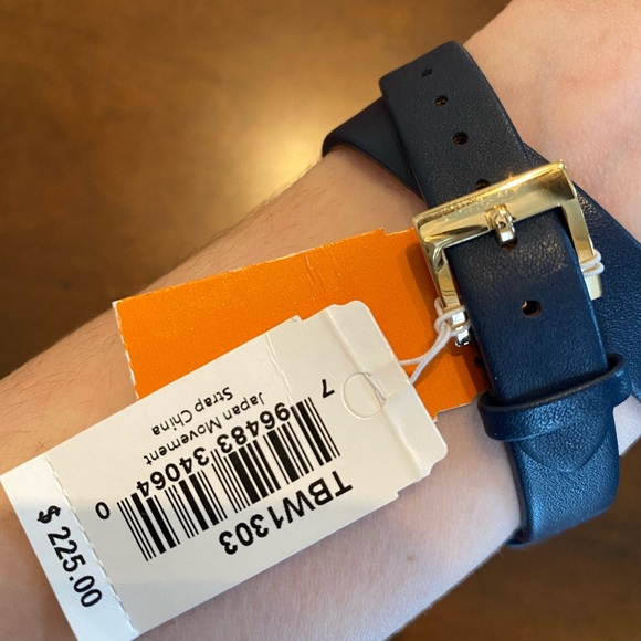 Tory Burch Leather Wrap Watch - Picture 5 of 5